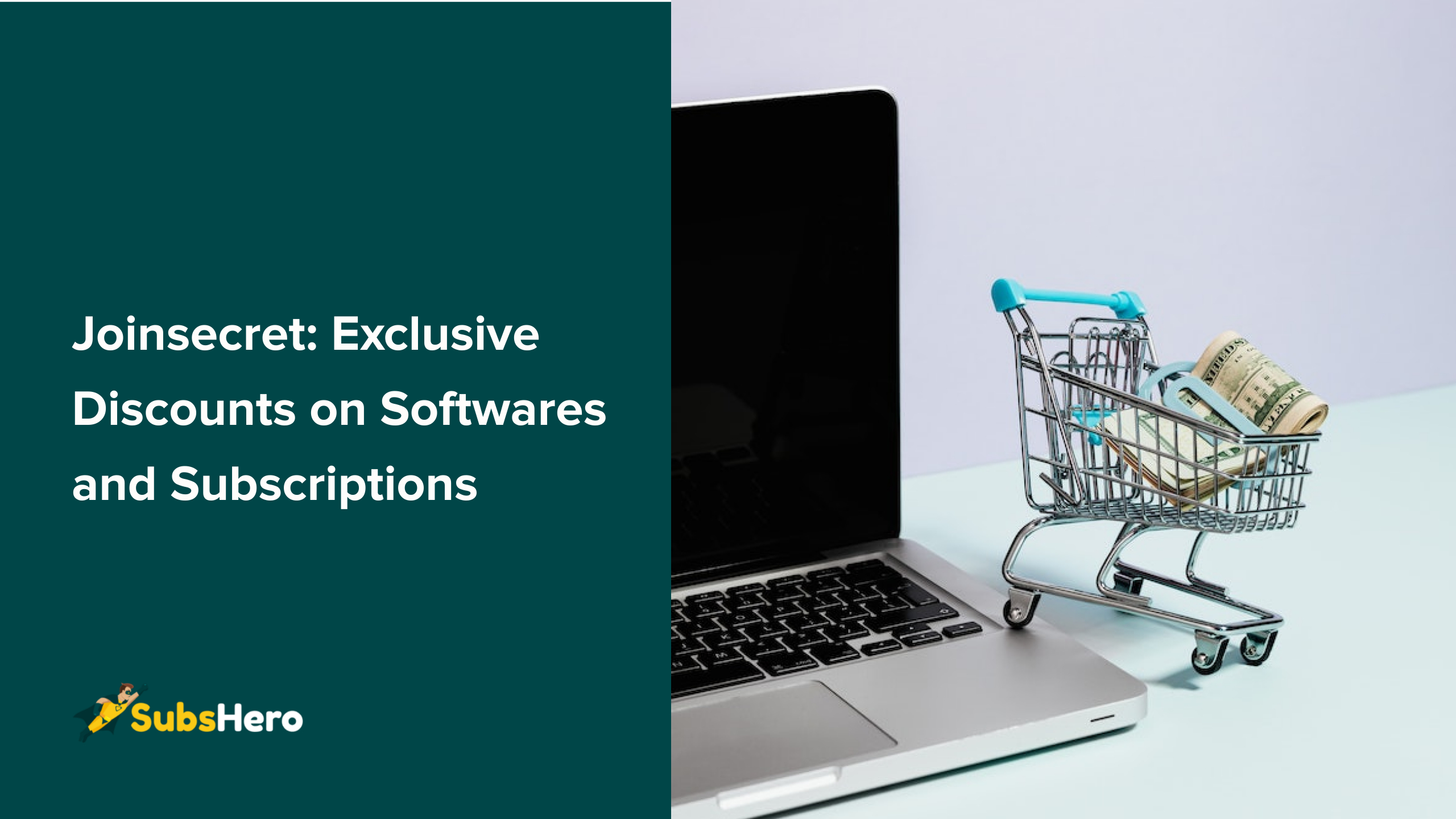 joinsecret: exclusive discounts on softwares and subscriptions